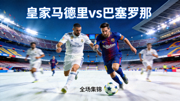 皇家马德里对阵巴塞罗那全场集锦视频封面